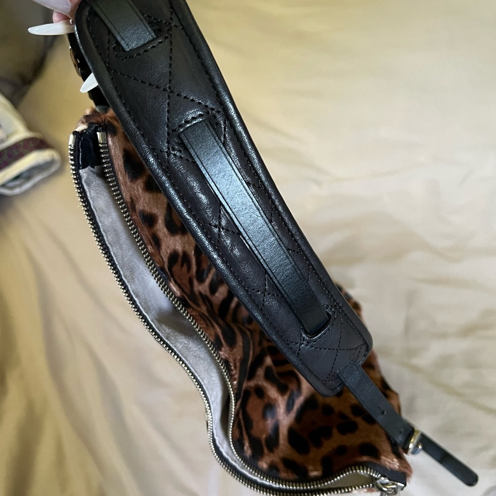 Jimmy Choo leopard calf hair and leather bag - Picture 6 of 16